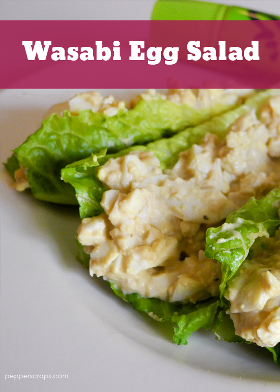 Wasabi Egg Salad