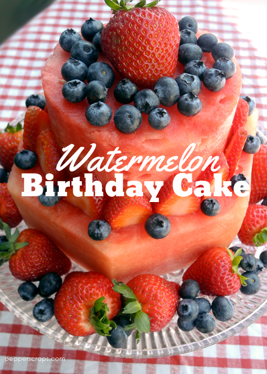 Watermelon-Birthday-Cake