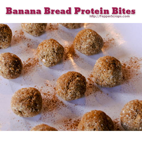 Banana Bread-Protein-Bites