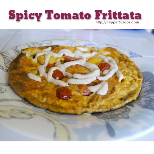 Spicy Tomato Frittata