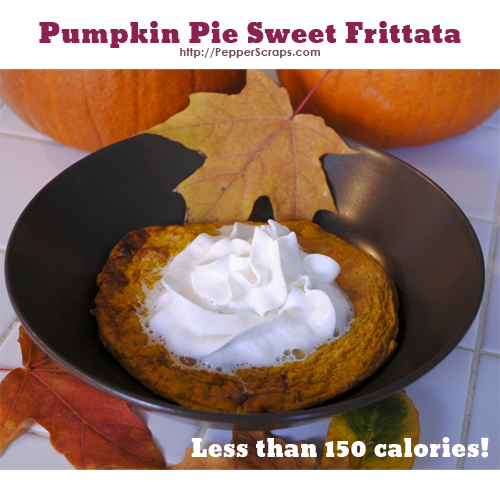 Pumpkin Pie Sweet Frittata