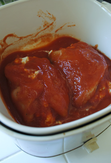 Low Carb Chicken Lasagna in the Crock Pot_2
