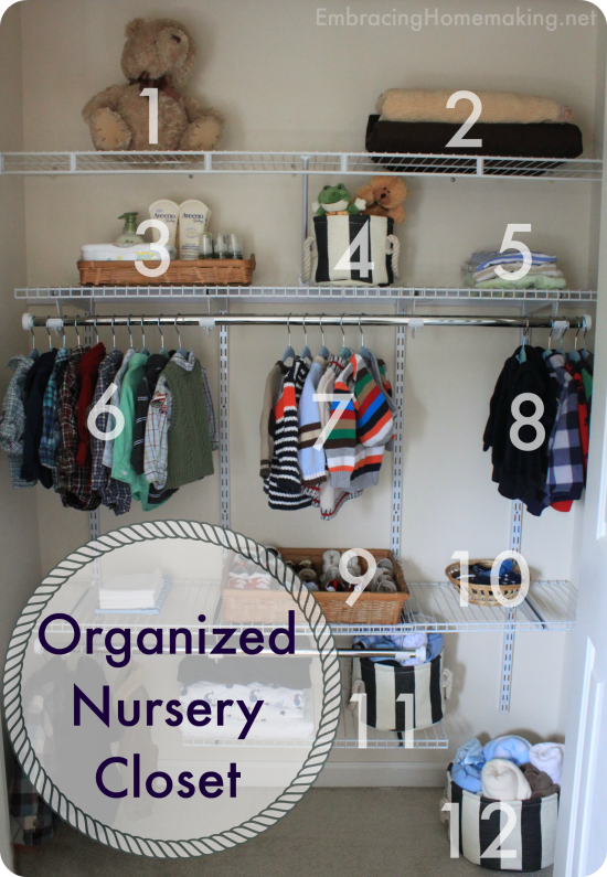 Organized-Nursery-Closet