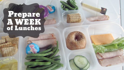 Prepare a Week of Lunches in 15 Minutes