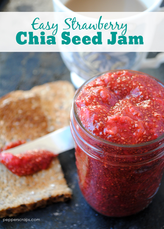 Easy Strawberry Chia Seed Jam