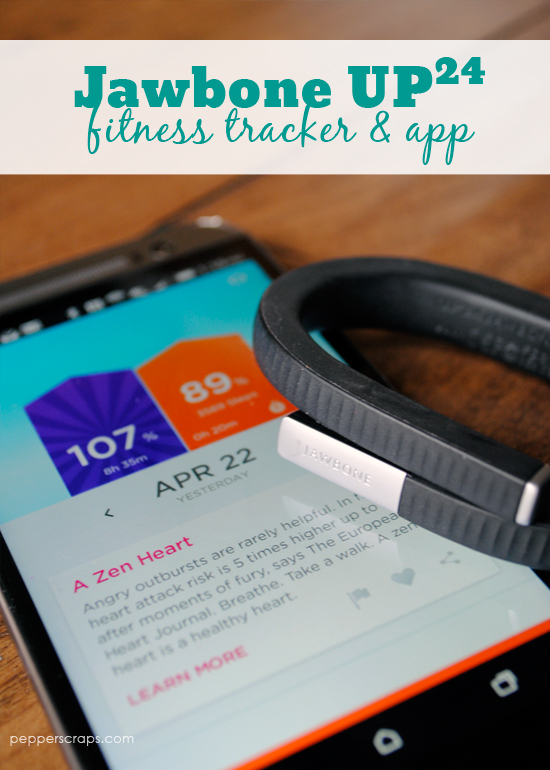 Jawbone UP24 Fitness Tracker And App