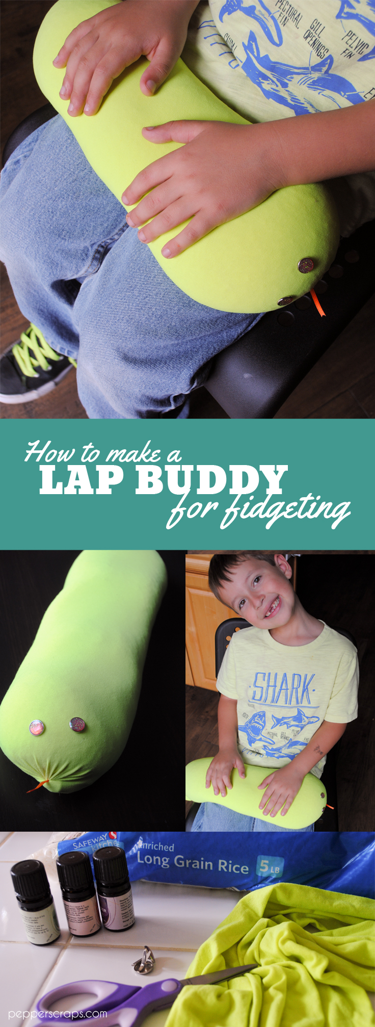 How To Make A Lap Buddy to Help Fidgeting