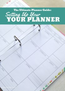 The Ultimate Planner Guide Setting Up Your Planner