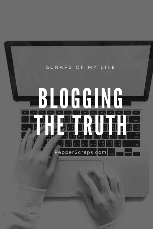 Blogging the Truth: Scraps of my Life