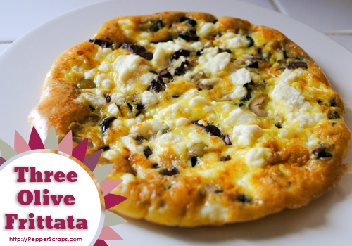 Three-Olive-Frittata