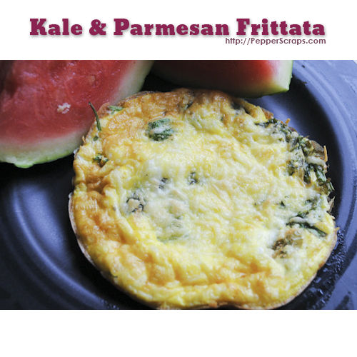 Kale and Parmesan Frittata