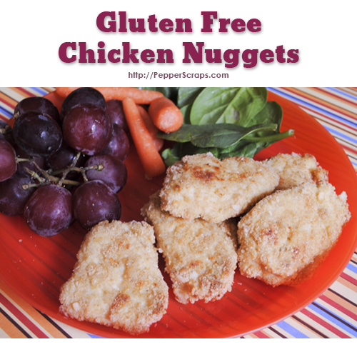 homemade gluten free chicken nuggets