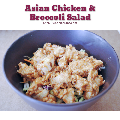 Asian Chicken and Broccoli Salad