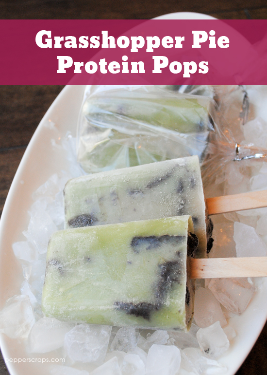 grasshopper pie protein pops