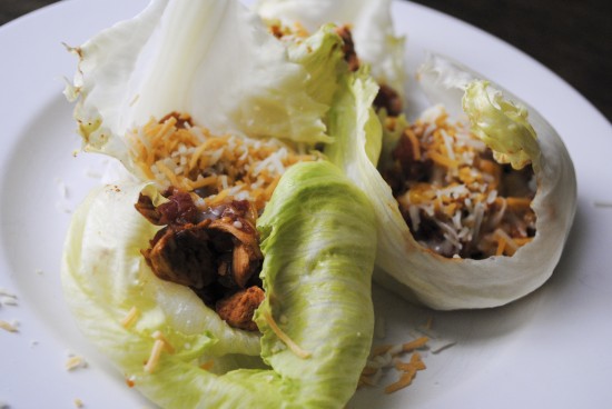 Southwest Chicken Lettuce Wraps lg