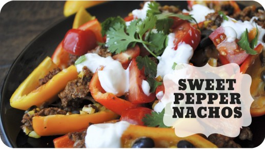 Throwback Thursdays Baked Pepper Nachos