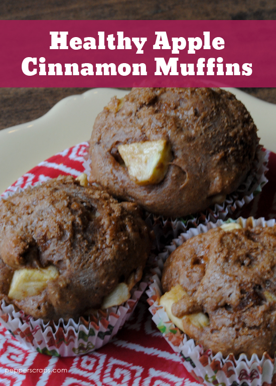 Healthy Apple Cinnamon Muffins