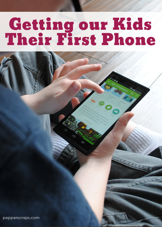 Getting Kids Their First Phone