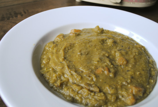 Split Pea Soup in the Crock Pot_1