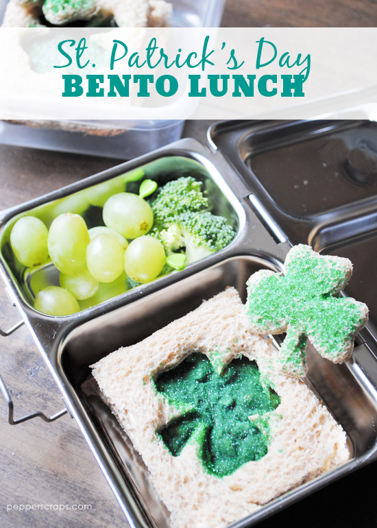 St Patricks Day Bento Lunch