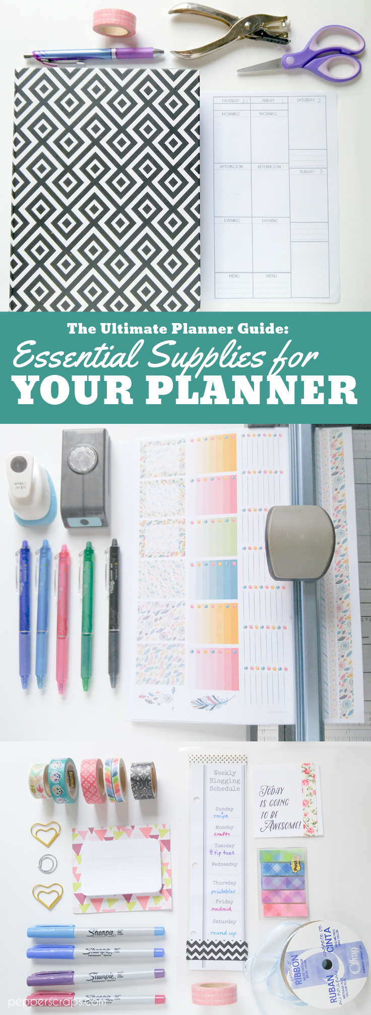 The Ultimate Planner Supplies Guide