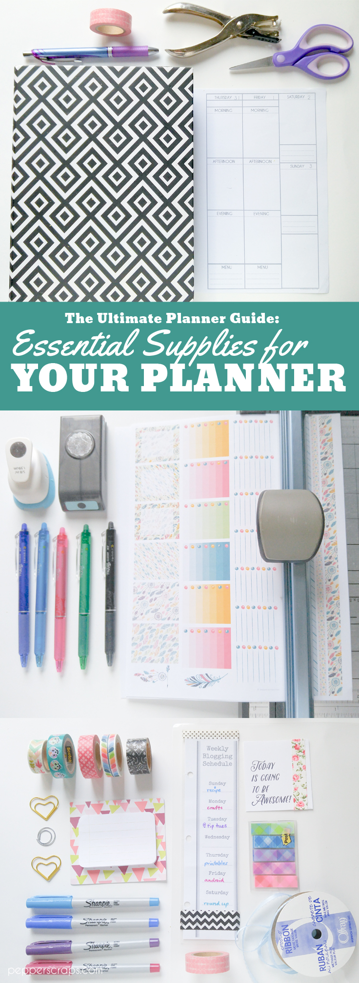 Ultimate Planner Supplies List - The Chic Life